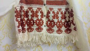 Boho Crochet Knit Top