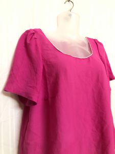 Pink Short Sleeve Top
