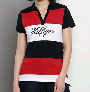 Tommy Hilfiger Color blocked Polo T-shirt