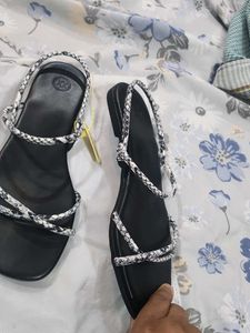 Strappy Black Sandals