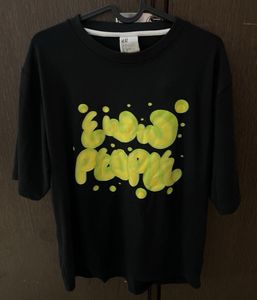 H&amp;M Black Printed Tshirt