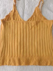 Pearl Embellished Knit Tank