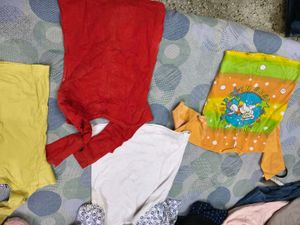 Combo of Full sleeves Tops for 2-4 years girl