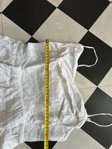 Eyelet Sundress: White dress