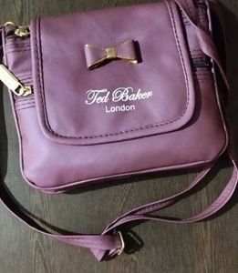 Ted Baker Purple Crossbody Bag