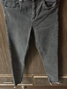 Gray Denim Jeans