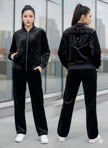 Velvet Zip-Up Jacket