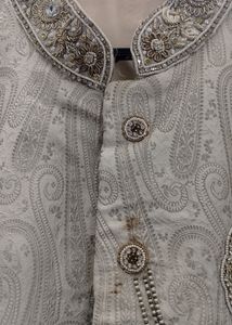 PRICE DROPPED Classy Sherwani With Zardosi Work
