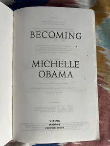 &#34;Becoming&#34; by Michelle Obama