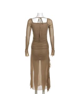 Ruffle Dress From Newme