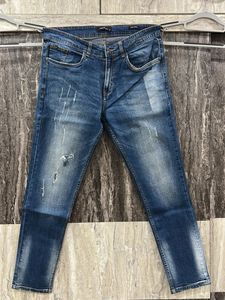 HIGHLANDER Men Blue Tapered Fit Jeans