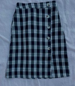 Midi checkered Skirt