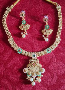 Gold Plated Jewellery Set