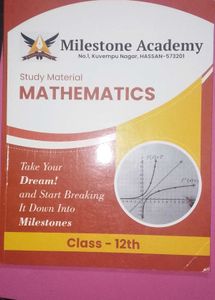 Mathematics - Class 12th Textbook