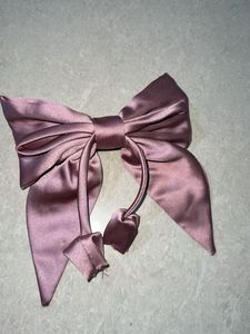 Satin Bow Hair Accessory