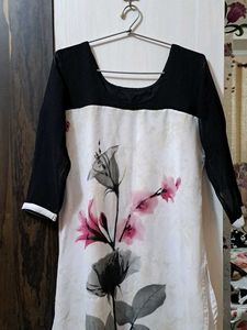 Floral Print Kurta