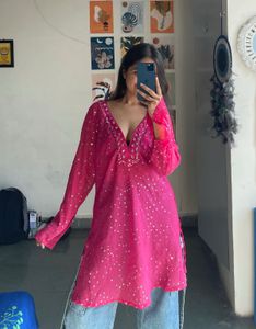 Pink Kurti