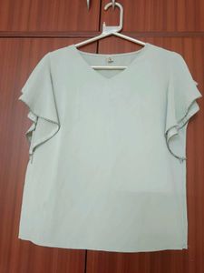 Top With Diamond Attached Sleeves