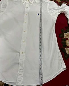 Ralph Lauren White Shirt VERY LESS I USED