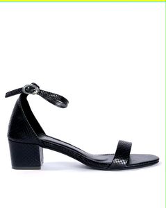 Black Heels with Ankle Loop