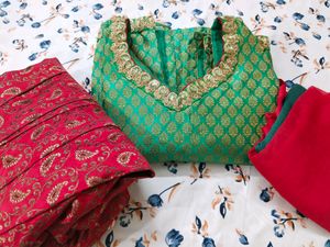 Banarasi Suit Patiala Salwar And Duppata