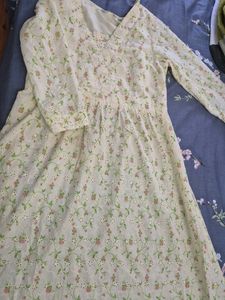 Floral Eyelet Dress