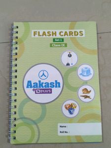 Aakash Class 9 Flash Card