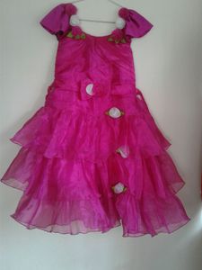 cute pink barbie frock
