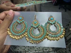 Earring With Mangtikka