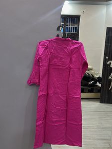 Pink Cotton Kurta