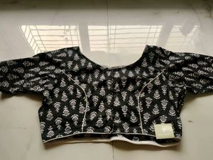 Black Beautiful Cotton Blouse
