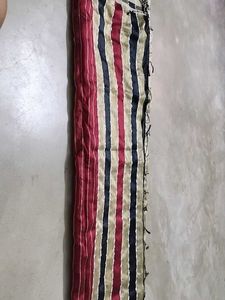 Striped Silk Blend Saree
