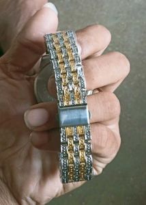 Gold &amp; Silver Tone Statement Watch