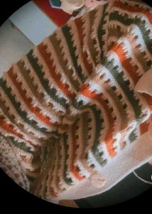 Striped Knit Cardigan