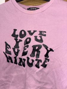 Cute Shein Graphic Crop Top