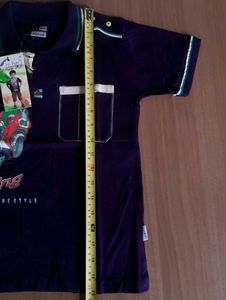 Set Of 2 Cotton Polo tshirts (70 Cm)