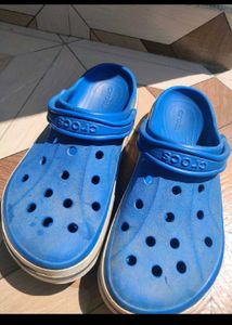 Blue Crocs Clogs
