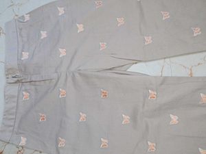 Butterfly Print Pants