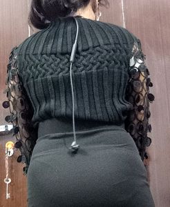 Sweater With Designer Sleeves 🔥🥳👌