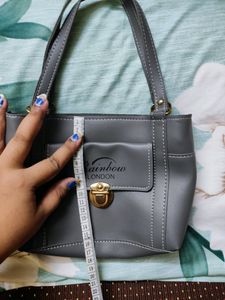 Amazing Grey Hand Bag For Women