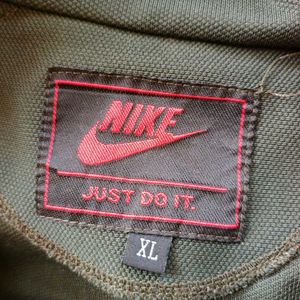 Nike Olive Green Track Jacket