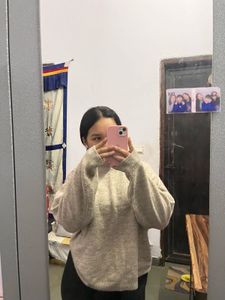 Beige Knit Sweater