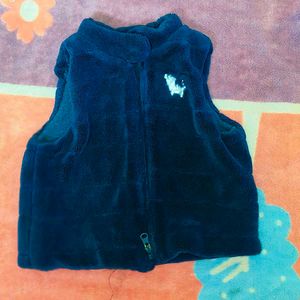 Baby Blue Fleece Vest
