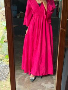 Maxi Rose Pink Dress For 450