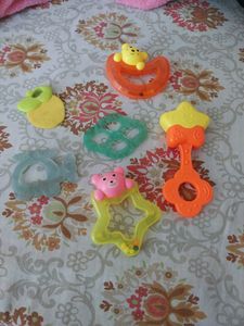 New Born Teether Nd Jhunjhune Set