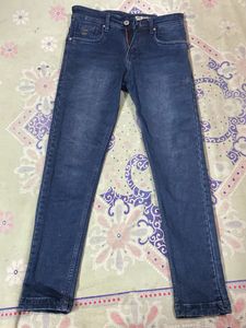 Dark Blue Denim Jeans