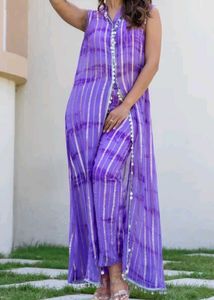 Purple Tie-Dye Co-ord Set