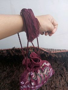 Potli With Sling Bag 💜