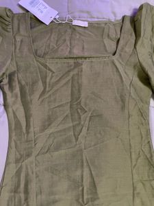 Mish Solid A-line Kurta