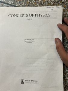 Concepts of Physics Vol 1